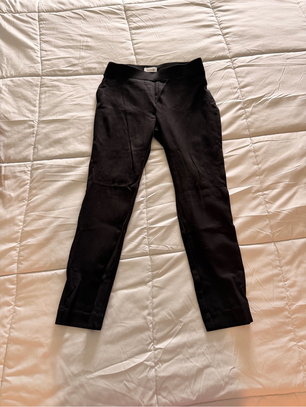 Calvin Klein Black Kids Ponte Leggings